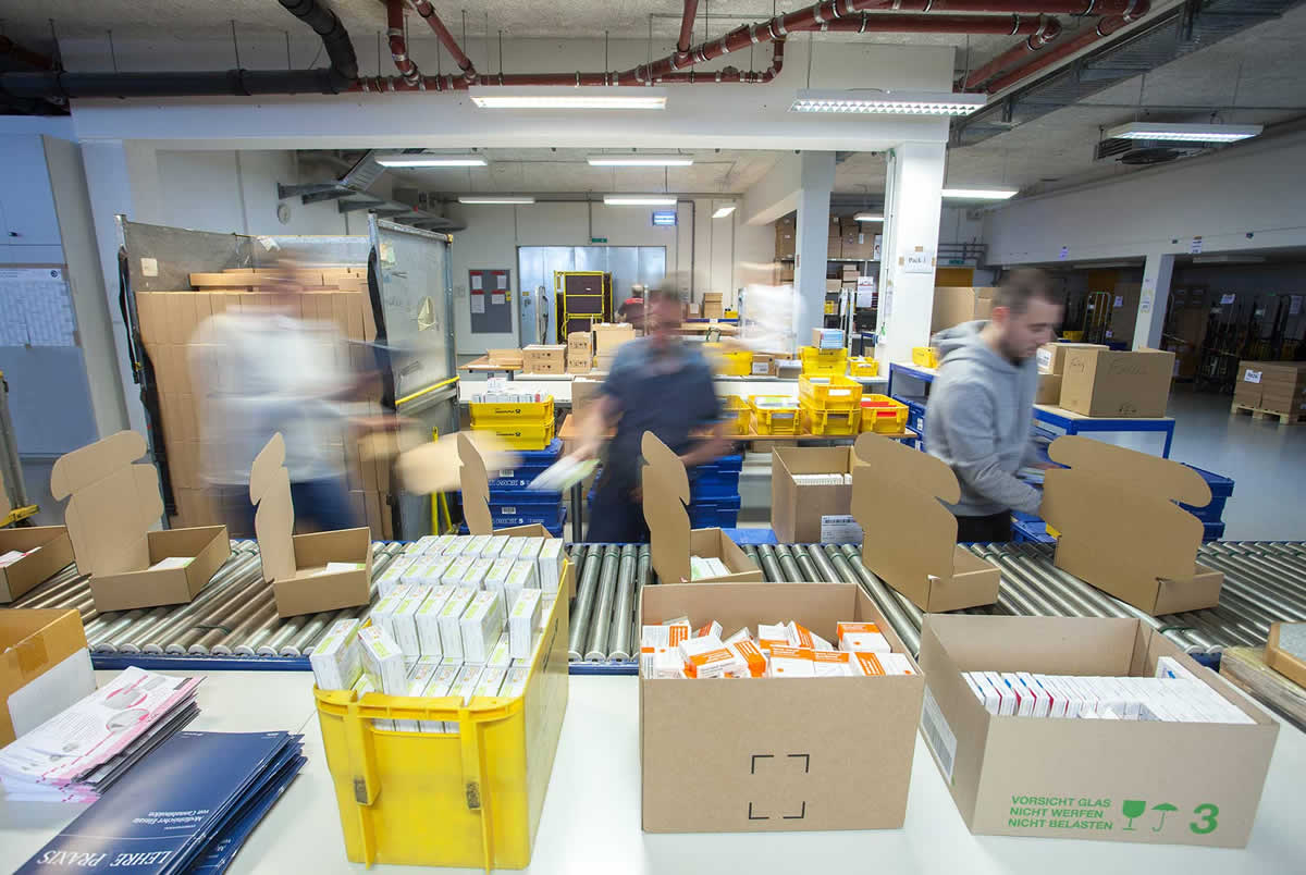 GFI Versand Produktion